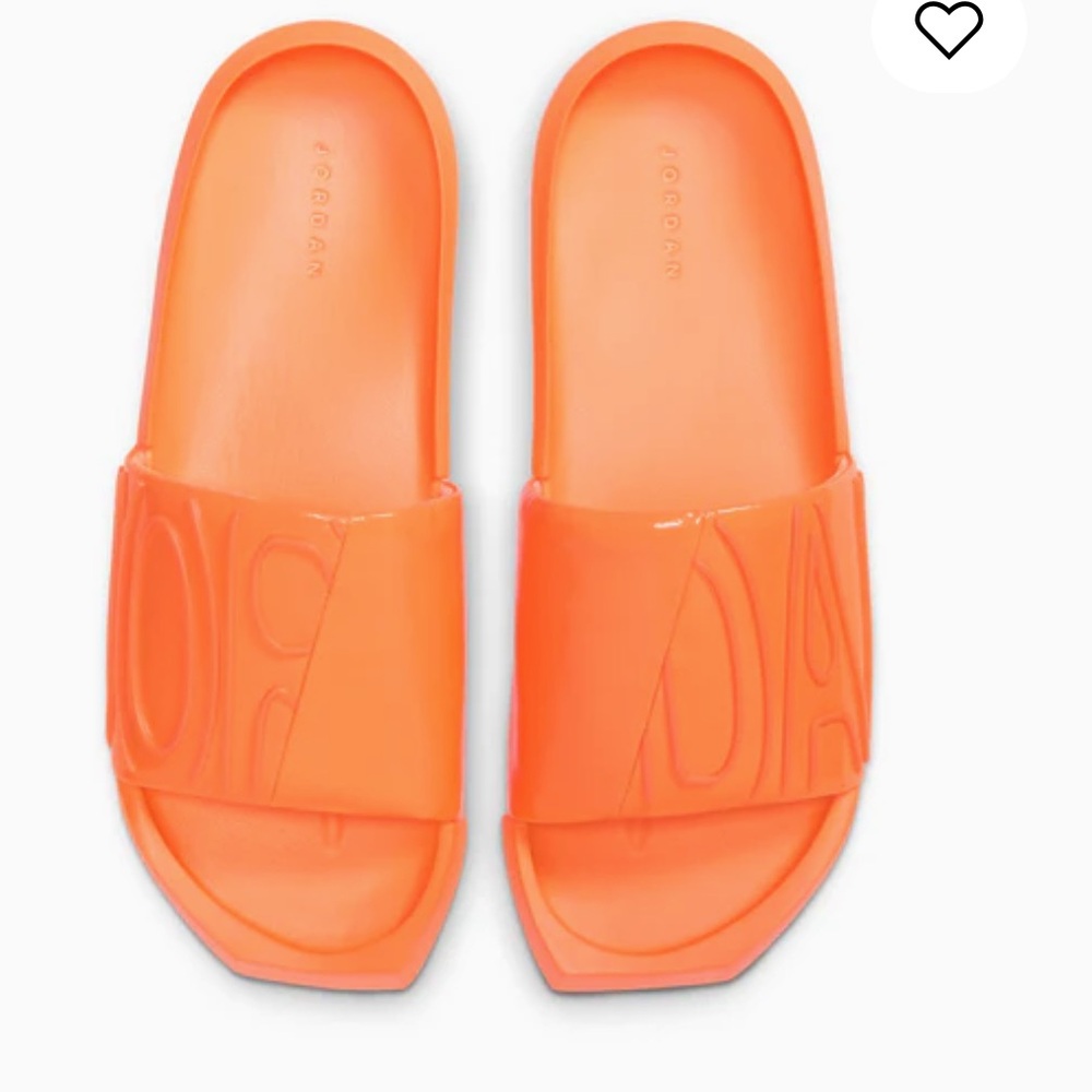 NWT Air Jordan NOLA slides ‘bright citrus’